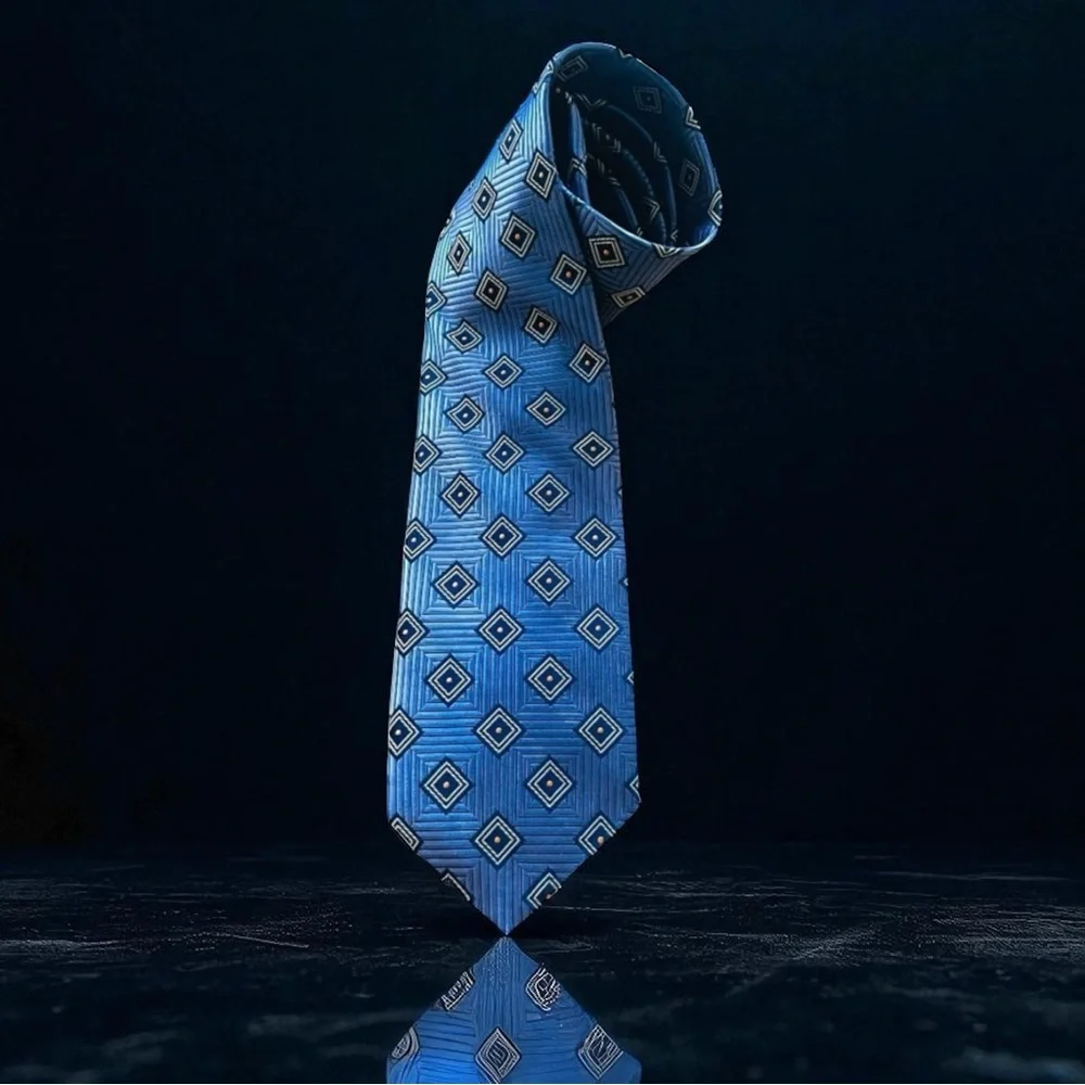 New! ROBERT TALBOTT MENS SILK TIE